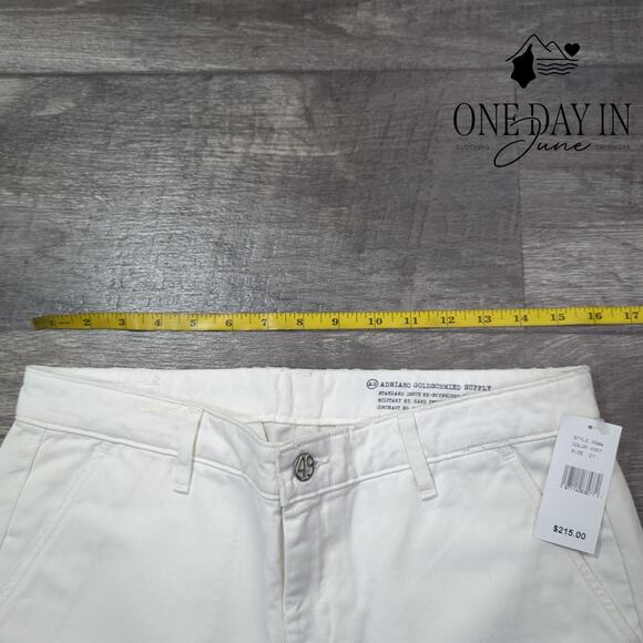 Adriano Goldschmied Ex Boyfriend Khaki Crop Jeans Size 27 (4) - Picture 3 of 6